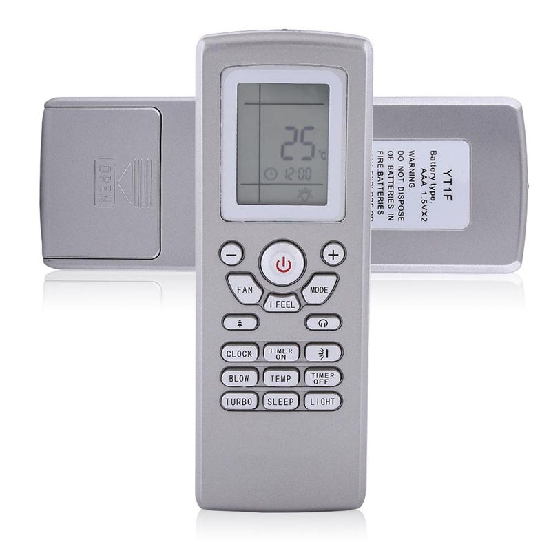 Eboxer Remote Control for Air Conditioning Yt1f Yt1ff Yt1f1 Yt1f2 Yt1f3 Yt - Image 2